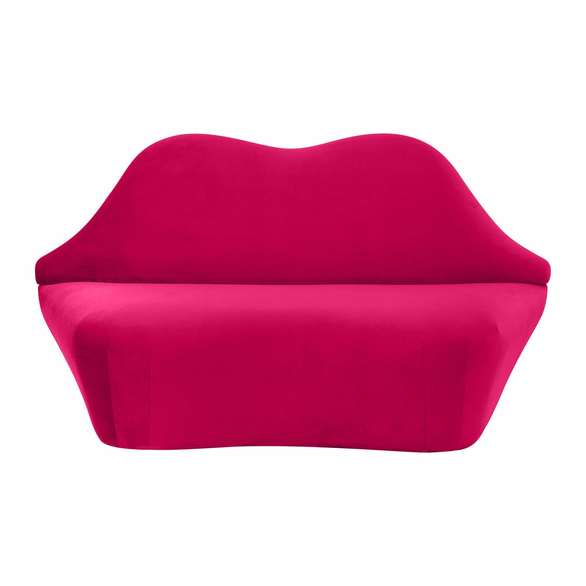 Canapé en velours TV-Lips