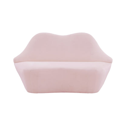 Canapé en velours TV-Lips
