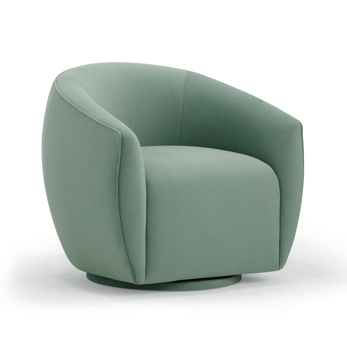 TV - Fauteuil pivotant en velours Jordan